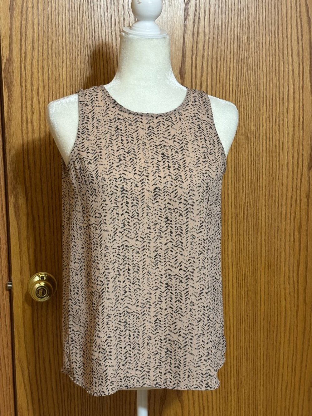 Loft Petite Small Sleeveless Blouse